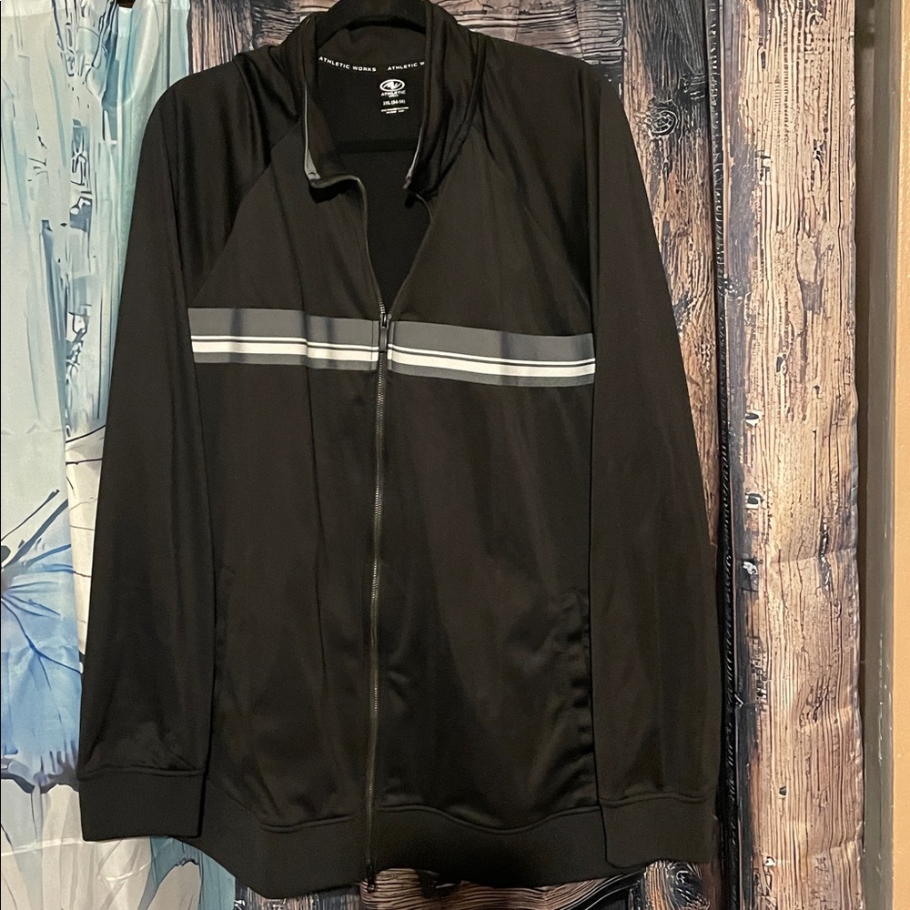 Athletic Works Black and Gray Jacket